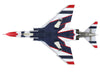 McDonnell Douglas F-4E Phantom II Fighter-Bomber Aircraft "Thunderbirds with Decals for No.1 to 7 planes 1973/74 Season" United States Air Force "Air Power Series" 1/72 Diecast Model by Hobby Master