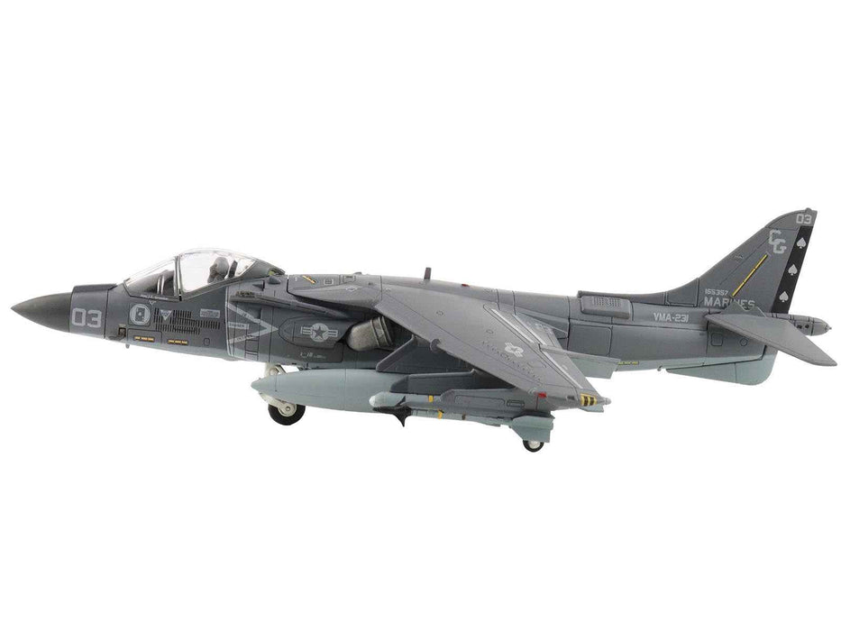McDonnell Douglas AV-8B Plus Harrier II Aircraft "165357 VMA-231 Ace of Spades Operation Inherent Resolve USCENTCOM" (2017) United States Marine Corps "Air Power Series" 1/72 Diecast Model by Hobby Master