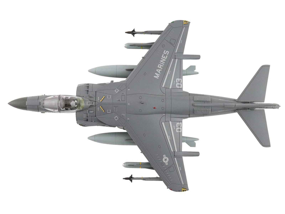 McDonnell Douglas AV-8B Plus Harrier II Aircraft "165357 VMA-231 Ace of Spades Operation Inherent Resolve USCENTCOM" (2017) United States Marine Corps "Air Power Series" 1/72 Diecast Model by Hobby Master