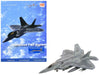 Lockheed F-22 Raptor Stealth Aircraft "09-4190 90th Fighter Squadron 100th Anniversary Elmendorf Air Base" (2017) United States Air Force "Air Power Series" 1/72 Diecast Model by Hobby Master