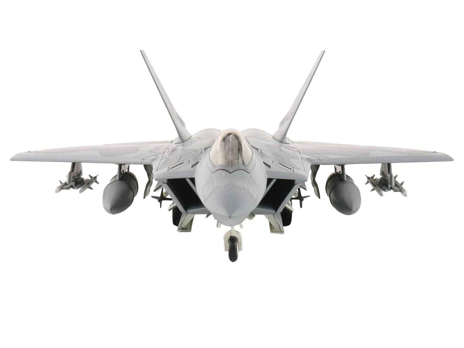 Lockheed F-22 Raptor Stealth Aircraft "09-4190 90th Fighter Squadron 100th Anniversary Elmendorf Air Base" (2017) United States Air Force "Air Power Series" 1/72 Diecast Model by Hobby Master