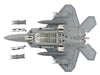 Lockheed F-22 Raptor Stealth Aircraft "09-4190 90th Fighter Squadron 100th Anniversary Elmendorf Air Base" (2017) United States Air Force "Air Power Series" 1/72 Diecast Model by Hobby Master