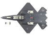 Northrop YF-23 Black Widow II Stealth Fighter Aircraft "#87-0800 PAV-1" (1990) United States Air Force "Air Power Series" 1/72 Diecast Model by Hobby Master