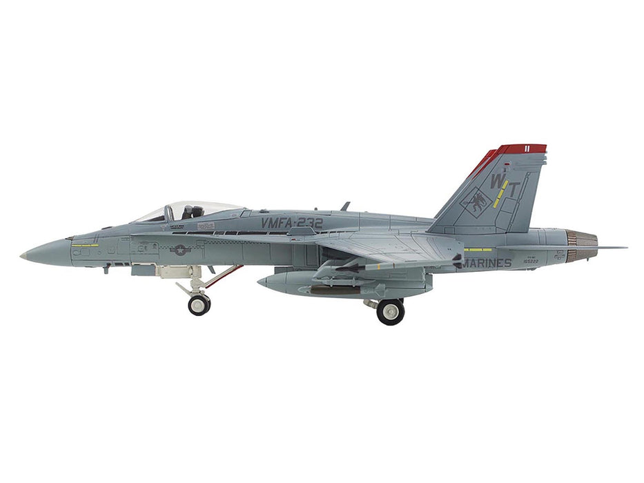 McDonnell Douglas F/A-18C Hornet Aircraft "VMFA-232 Red Devils" (2014) United States Marine Corps "Air Power Series" 1/72 Diecast Model by Hobby Master