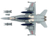 McDonnell Douglas F/A-18D Hornet Aircraft "164874 US Marines 250 Years VMFA-112 Cowboys" (2025) United States Marines "Air Power Series" 1/72 Diecast Model by Hobby Master