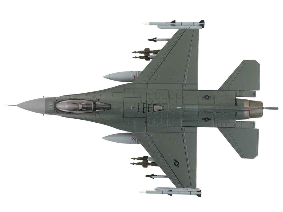 Lockheed F-16C Fighting Falcon Fighter Aircraft "88-0545 138th Fighter Wing Oklahoma Air National Guard" (2024) United States Air Force "Air Power Series" 1/72 Diecast Model by Hobby Master