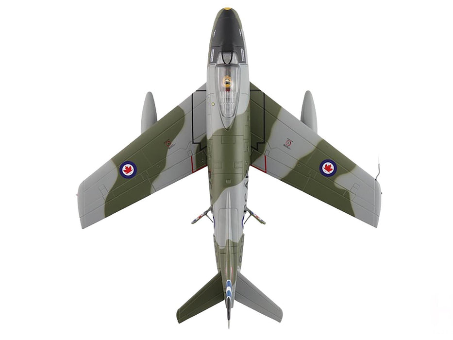 Canadair Sabre Mk.6 Fighter Aircraft "23622 430 Squadron" (1950s) Royal Canadian Air Force "Air Power Series" 1/72 Diecast Model by Hobby Master