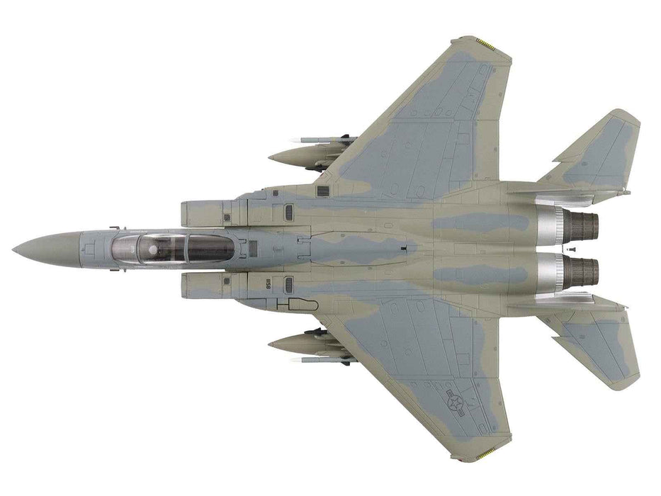 McDonnell Douglas F-15C Eagle Fighter Aircraft "85-0111 11th Air Force Elmendorf Air Force Base Alaska" United States Air Force "Air Power Series" 1/72 Diecast Model by Hobby Master