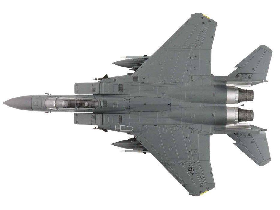 McDonnell Douglas F-15E Strike Eagle Fighter Aircraft "88-0705 90th Fighter Squadron Commanding Officer's Jet" (2005) United States Air Force "Air Power Series" 1/72 Diecast Model by Hobby Master