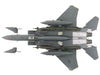 McDonnell Douglas F-15E Strike Eagle Fighter Aircraft "88-0705 90th Fighter Squadron Commanding Officer's Jet" (2005) United States Air Force "Air Power Series" 1/72 Diecast Model by Hobby Master