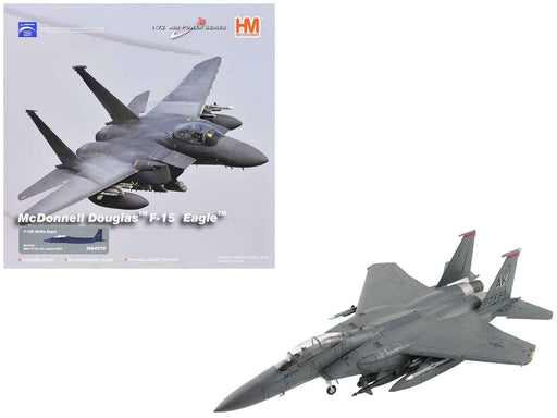 McDonnell Douglas F-15E Strike Eagle Fighter Aircraft "88-0705 90th Fighter Squadron Commanding Officer's Jet" (2005) United States Air Force "Air Power Series" 1/72 Diecast Model by Hobby Master