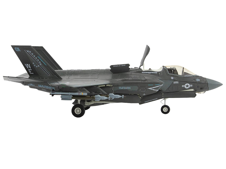 Lockheed F-35B Lightning II Aircraft (Beast Mode) "VMFA-214 Black Sheep Marine Corps Air Station Yuma" (2023) United States Marine Corps "Air Power Series" 1/72 Diecast Model by Hobby Master