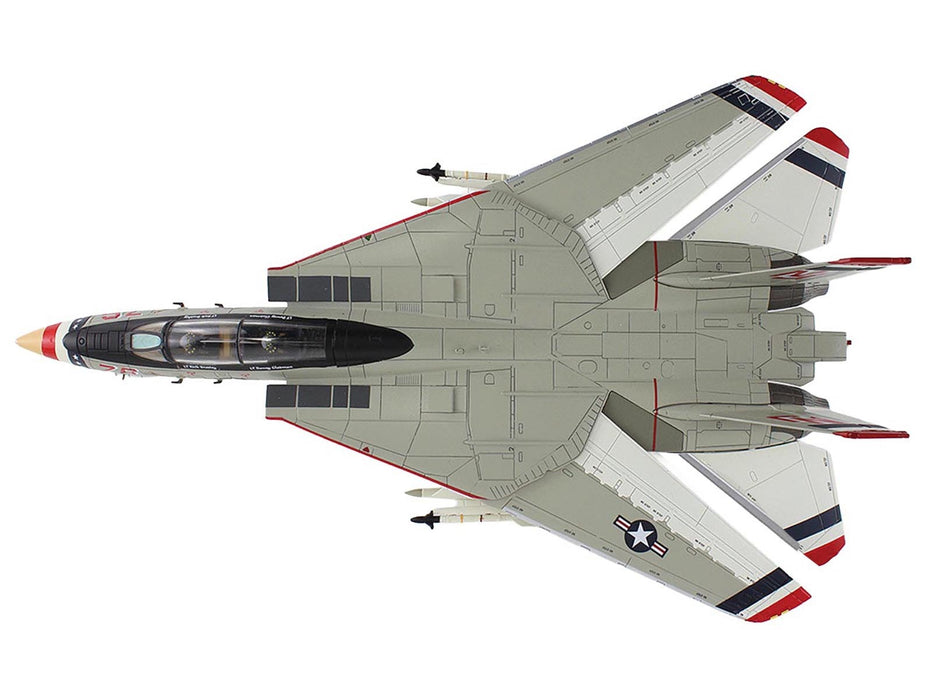Grumman F-14A Tomcat Fighter Aircraft "Bicentennial Scheme VF-124" (1976) United States Navy "Air Power Series" 1/72 Diecast Model by Hobby Master