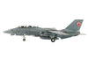 Grumman F-14A Tomcat Fighter Aircraft "VF-1 (with Optional Decals)" United States Navy "Air Power Series" 1/72 Diecast Model by Hobby Master