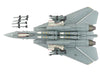 Grumman F-14A Tomcat Fighter Aircraft "VF-1 (with Optional Decals)" United States Navy "Air Power Series" 1/72 Diecast Model by Hobby Master
