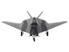 Lockheed YF-117 Nighthawk Stealth Aircraft "79-10782 410th FTS Edwards AFB" (2005) United States Air Force "Air Power Series" 1/72 Diecast Model by Hobby Master