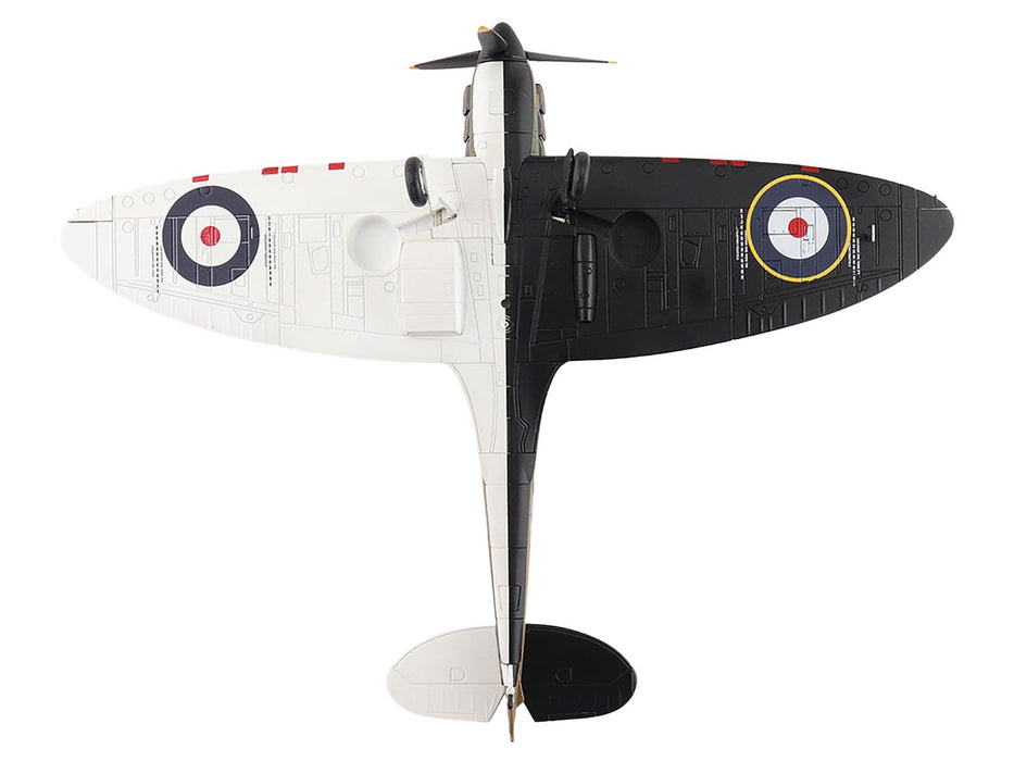 Supermarine Spitfire Mk.1a Fighter Aircraft "J/P9374 Dunkirk" British Royal Air Force "Air Power Series" 1/48 Diecast Model by Hobby Master