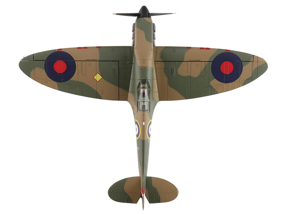 Supermarine Spitfire Mk.1a Fighter Aircraft "J/P9374 Dunkirk" British Royal Air Force "Air Power Series" 1/48 Diecast Model by Hobby Master
