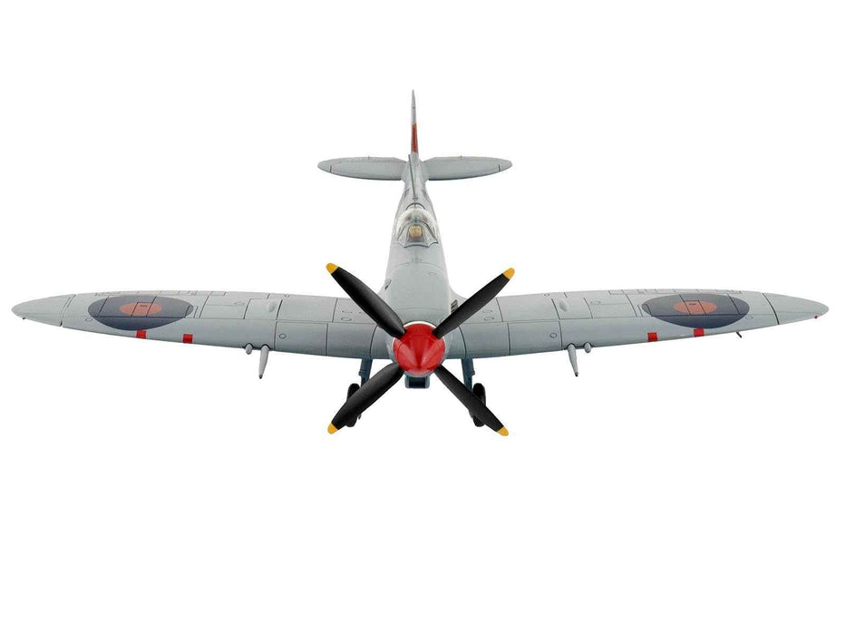 Supermarine Spitfire Mk IXc Fighter Aircraft "MA466 BQ-S No. 451 Squadron Corsica" (1944) Royal Australian Air Force "Air Power Series" 1/48 Diecast Model by Hobby Master