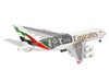 Airbus A380-800 Commercial Aircraft "Emirates Airlines - Wimbledon Official Partner" (A6-EOE) White with Graphics 1/500 Diecast Model Airplane by Herpa