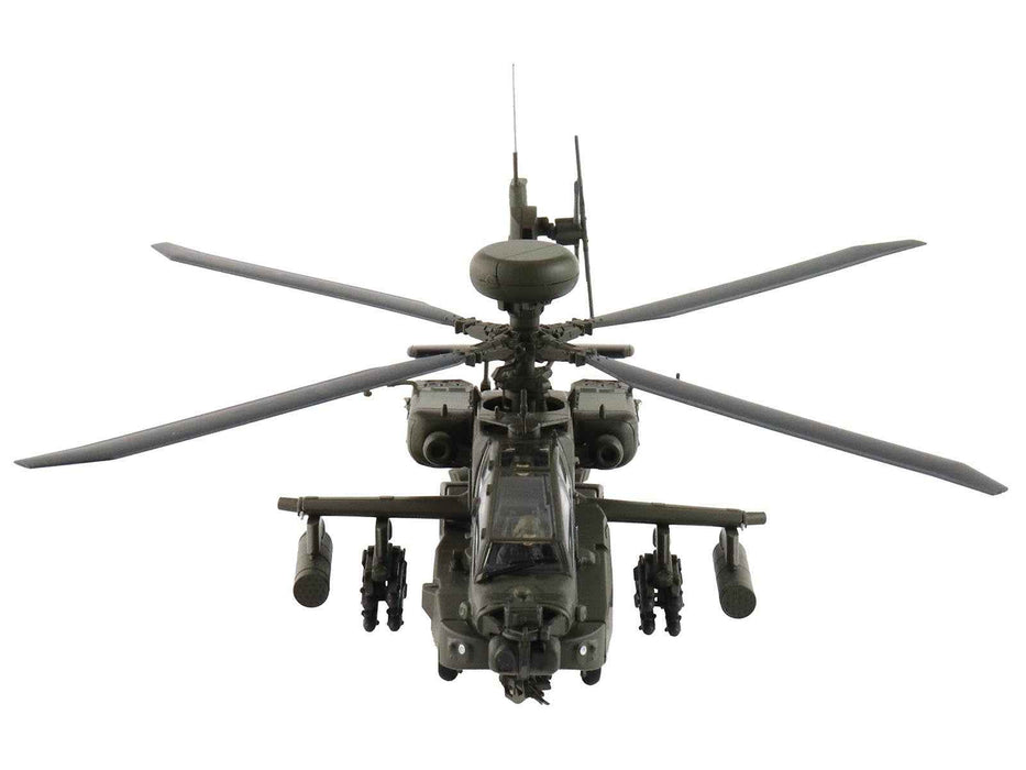 Boeing AH-64E Apache Echo Attack Helicopter "ZM714 Middle Wallop" (2022) British Army "Air Power Series" 1/72 Diecast Model by Hobby Master