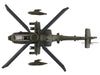 Boeing AH-64E Apache Echo Attack Helicopter "ZM714 Middle Wallop" (2022) British Army "Air Power Series" 1/72 Diecast Model by Hobby Master