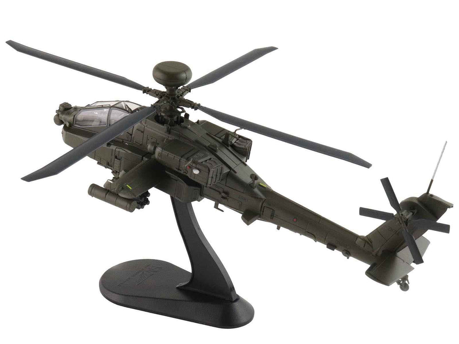 Boeing AH-64E Apache Echo Attack Helicopter "ZM714 Middle Wallop" (2022) British Army "Air Power Series" 1/72 Diecast Model by Hobby Master