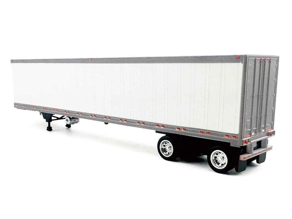 53' Spread Axle Refrigerated Trailer White 1/87 (HO) Plastic Model Car by HO Logistics