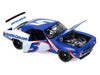1969 Chevrolet Camaro #5 Kyle Larson "Hendrick Motorsports First Win Tribute" Blue and White with Graphics 1/18 Diecast Model Car by Highway 61