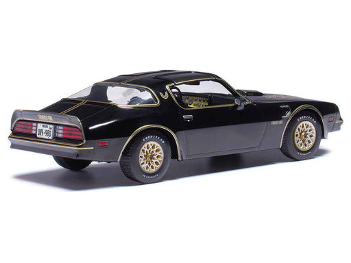 1977 Pontiac Trans Am Starlight Black with Hood Graphics 1/43 Diecast Model by IXO Models