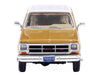 1975 GMC Sierra Classic K2500 Pickup Truck Yuba Gold Metallic and White 1/64 Diecast Model by IXO Models