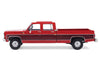 1979 Chevrolet Scottsdale K20 Pickup Truck Carmine Red Two-Tone 1/64 Diecast Model by IXO Models