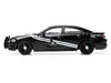 2023 Dodge Charger Pursuit "Idaho State Police" Black with White Stripes 1/64 Diecast Model by IXO Models