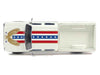 1976 Chevrolet Custom Deluxe K30 Fleetwood Pickup Truck "July 4th Exclusive" White with Graphics 1/64 Diecast Model Car by IXO Models