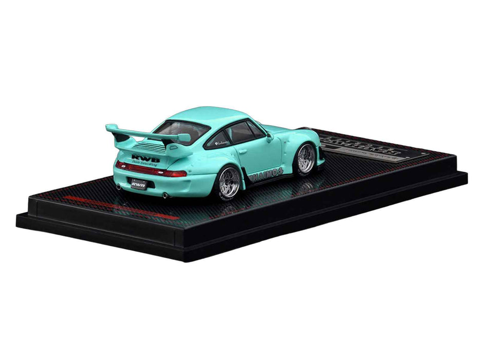 RWB 993 "Lomianki" Blue Green 1/64 Diecast Model Car by Ignition Model