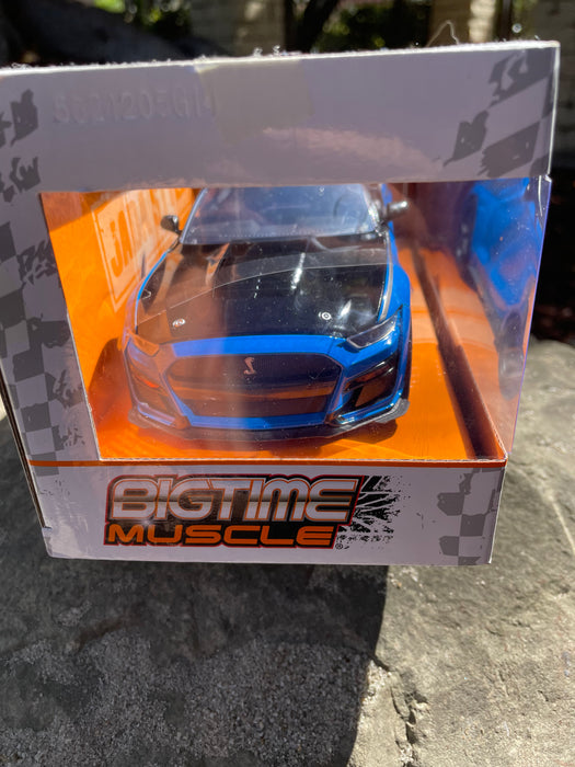 2020 Ford Mustang Shelby GT500 Blue 1:24 Diecast Model by Jada Toys