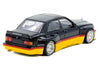 Pandem Rocket Bunny 190E Black with Red and Yellow Stripes "Diecast Con Madrid 2026 Event Edition" 1/64 Diecast Model Car by Inno Models