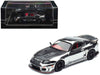 Toyota Supra (A80) "Top Secret" GT300 RHD (Right Hand Drive) Chrome with Carbon Hood and Red Interior "Tokyo Auto Salon 2026 Event Exclusive" 1/64 Diecast Model Car by Inno Models
