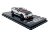 Toyota Supra (A80) "Top Secret" GT300 RHD (Right Hand Drive) Chrome with Carbon Hood and Red Interior "Tokyo Auto Salon 2026 Event Exclusive" 1/64 Diecast Model Car by Inno Models
