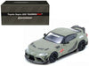 Toyota Supra (A90) "DarwinPro" Matt Green with Carbon Accents 1/64 Diecast Model Car by Inno Models