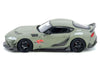 Toyota Supra (A90) "DarwinPro" Matt Green with Carbon Accents 1/64 Diecast Model Car by Inno Models