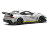 Toyota Supra (A90) WBK DarwinPro "Air Force" Matt Gray with Carbon Accents 1/64 Diecast Model Car by Inno Models