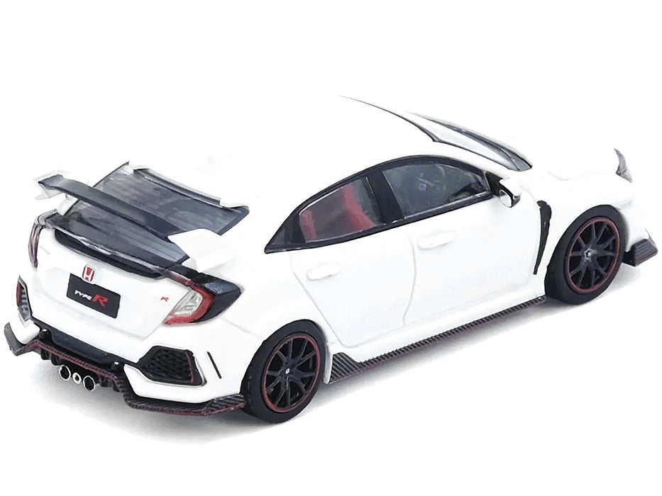 Honda Civic Type R (FK8) RHD (Right Hand Drive) White 1/64 Diecast Model Car by Inno Models