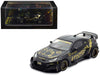 Toyota GR86 "Pandem" RHD (Right Hand Drive) Black with Gold Graphics "Hobby Expo China 2025 Event Exclusive" 1/64 Diecast Model Car by Inno Models