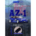 Mazda AZ-1 Liberty Walk LB40 RHD (Right Hand Drive) #56 "Pilot" Blue with Black Top 1/64 Diecast Model Car by Inno Models