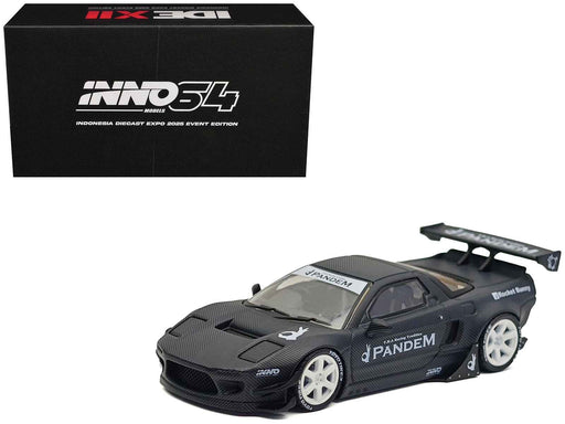 Honda NSX (NA1) RHD (Right Hand Drive) "Pandem Rocket Bunny" Carbon Fiber "Indonesia Diecast Expo 2025 Event Edition" 1/64 Diecast Model Car by Inno Models