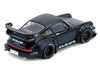 RWB 964 Matt Black 1/64 Diecast Model Car by Inno Models