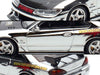 Nissan "Top Secret" Silvia (S15) RHD (Right Hand Drive) Chrome with Carbon Hood "Tokyo Auto Salon Kuala Lumpur 2025 Event Edition" 1/64 Diecast Model Car by Inno Models
