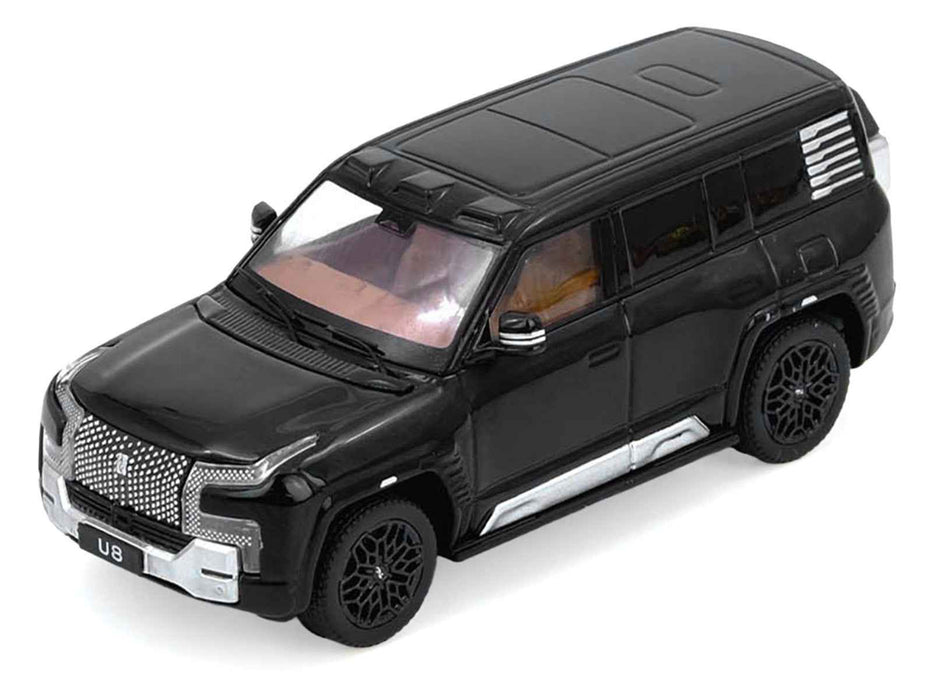Yangwang U8 Black 1/64 Diecast Model Car by Inno Models