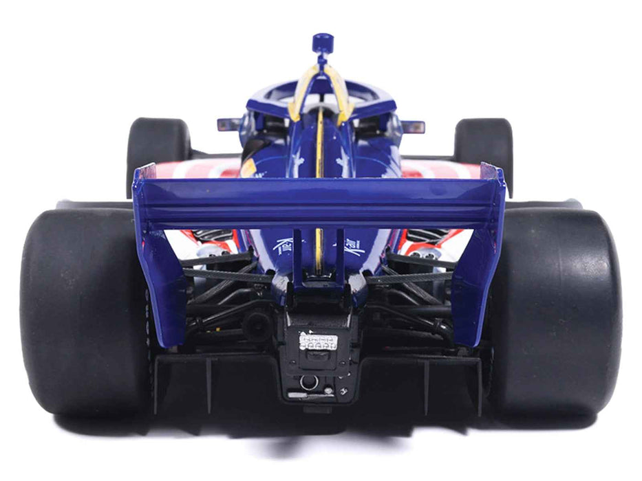 Dallara IndyCar #14 Santino Ferrucci "HFOT.Org" AJ Foyt Racing (Road Course Configuration) "NTT IndyCar Series" (2026) 1/18 Diecast Model Car by IXO Models